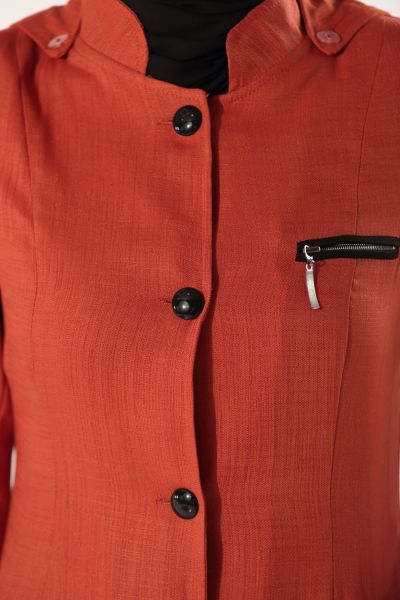 Long Buttoned Coat