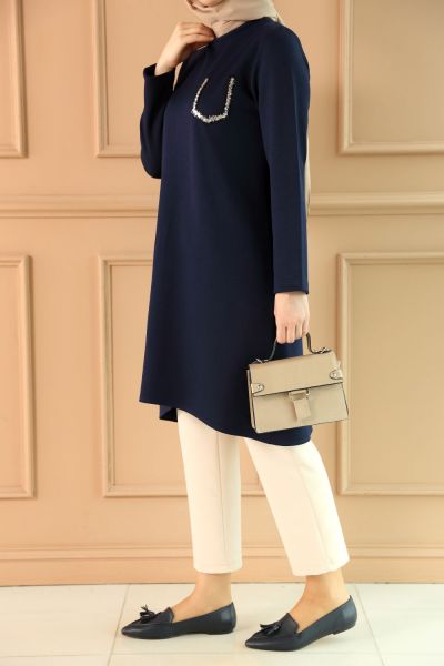 Sequined Pocket Tunic