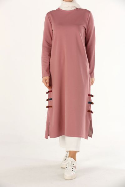 Long Combed Cotton Tunic