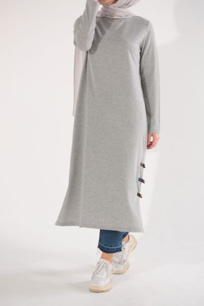 Long Combed Cotton Tunic