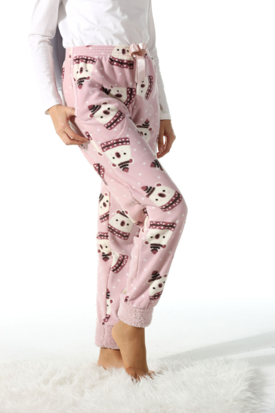 Cepli Desenli Pijama Altı