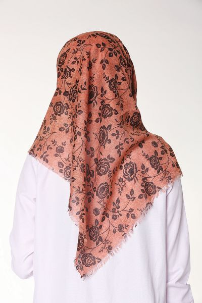 POLO PATTERNED COTTON SCARF