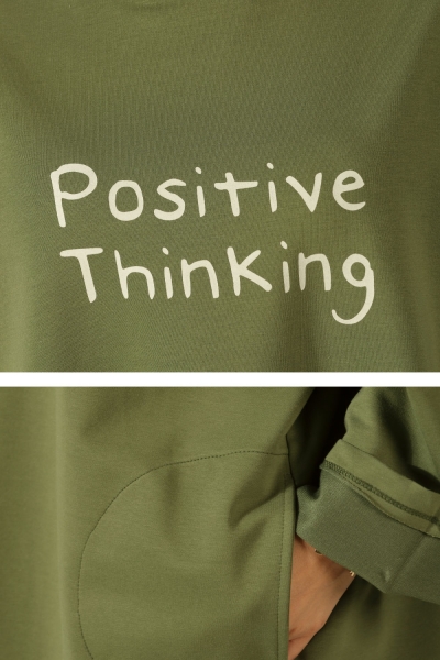 Positive Thinking Printed Tunic