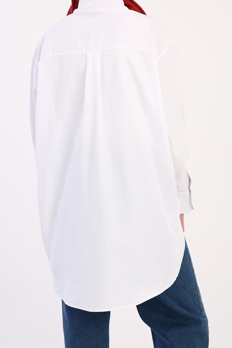 Comfy T Sleeve Shirt Tunic With Pocket