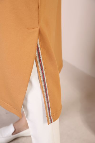 Pocket Detailed Comfy Sweatshirt Tunic 