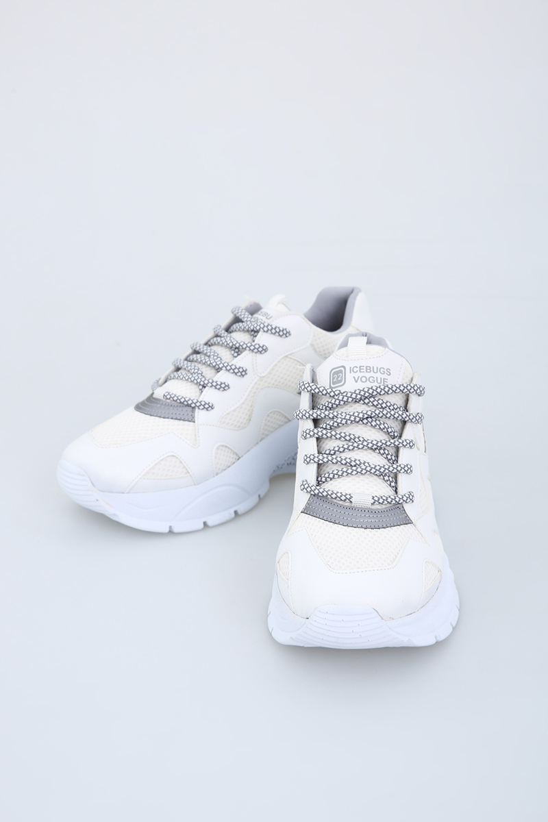 Lace Up Front Mesh Detailed Sneakers