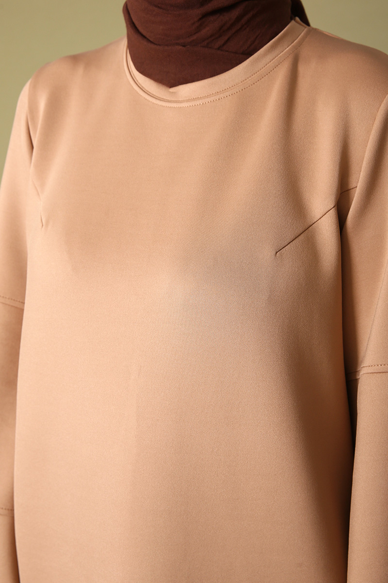 Bead Emroidered Removable Collar Tunic