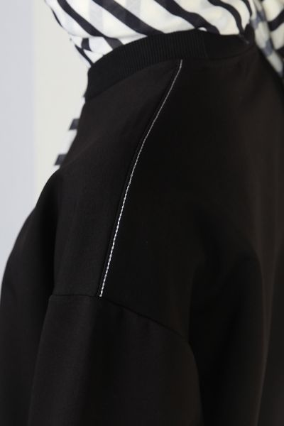 Silvery Detail Tracksuit
