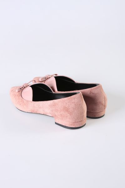 SUEDE FLAT SHOES