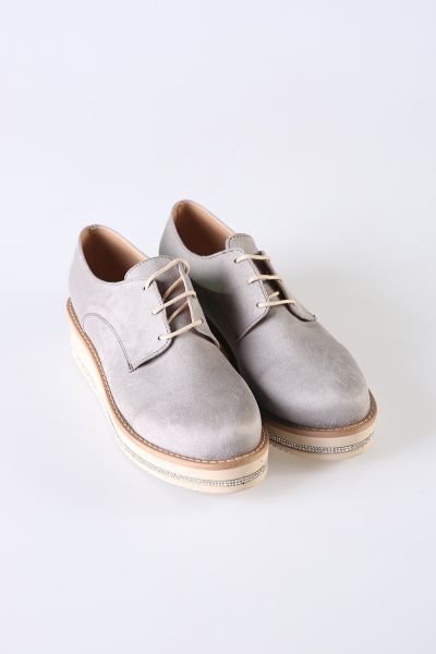 SUEDE STONE SHOES