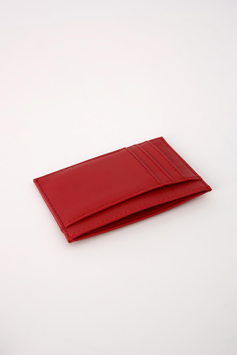 Leather Look Card Holder