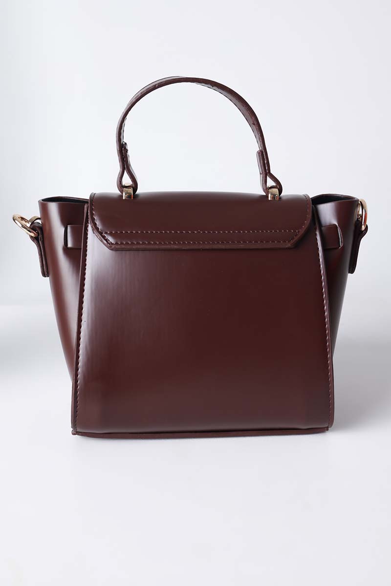 Single Compartment Hand And Shoulder Bag