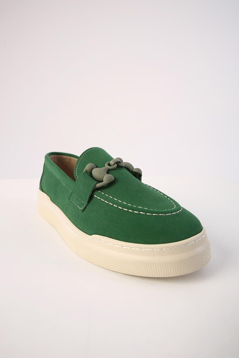 Buckle Moccasin Shoes