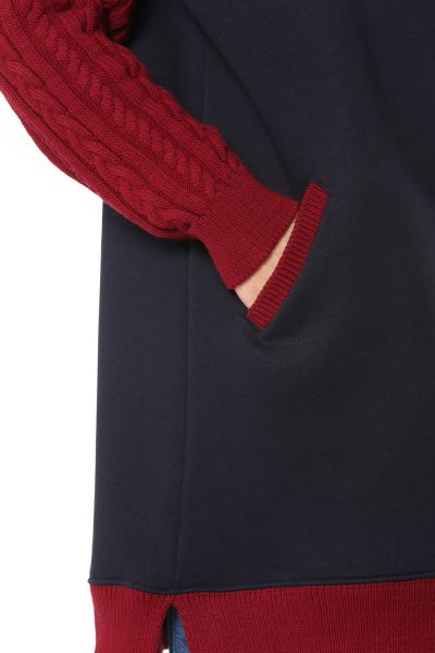 Hooded Knitwear Cardigan