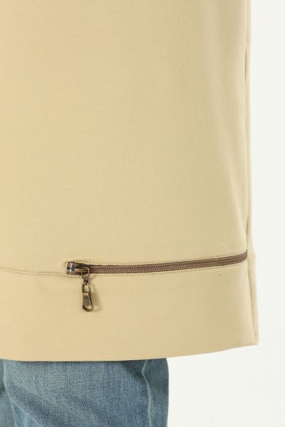 Zippered Detail Tunic