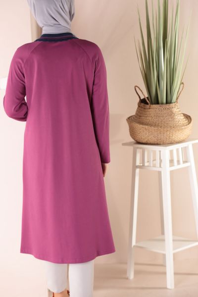 Buttoned Neck Tunic