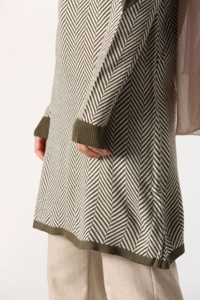 PATTERNED TRICOT TUNIC