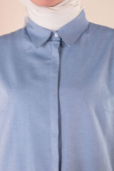 Uzun Yazlık Gömlek Tunik