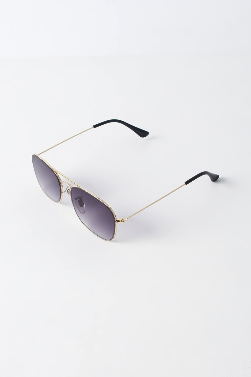 Vintange Gold Metal Frame  Sunglasses