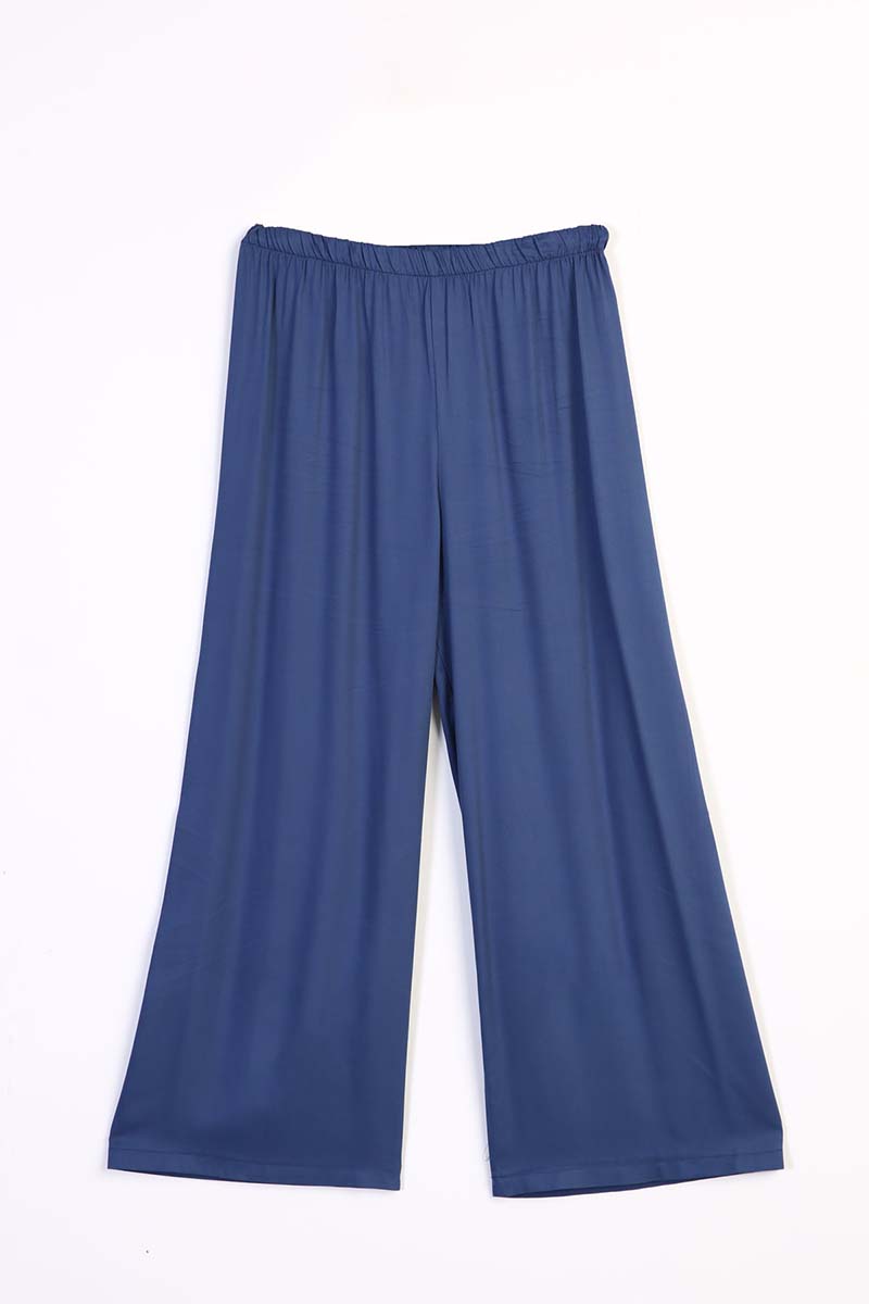 Viscose Mandarin Collar Pants Suits With Pockets