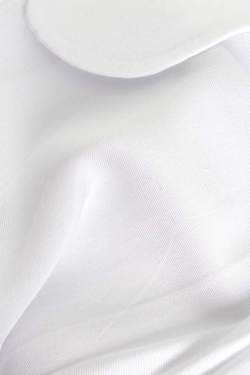 Viscose Collar Detailed Stylish Buttoned Shirt Tunic