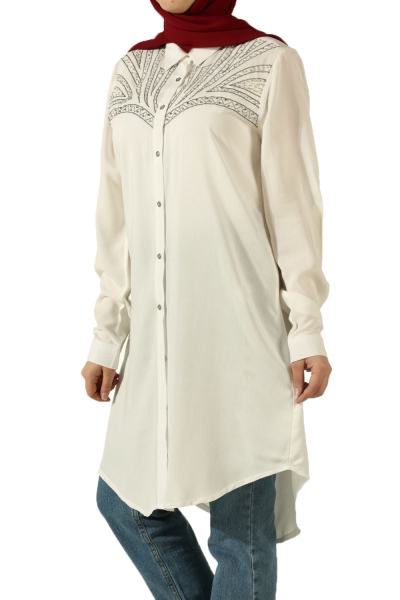 Western Embroidered Shirt TUNIC