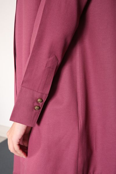 Button and Slit Detaile Tunic
