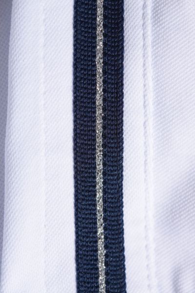 Polo Neck Zipper Front Long Tunic