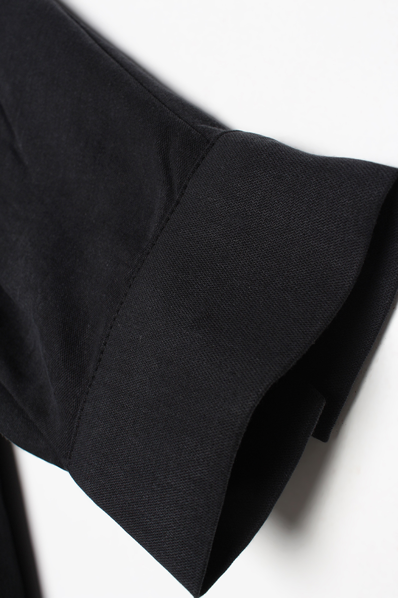 Bat Sleeve Skirt Ruffle Detailed Big Pocket Tunic
