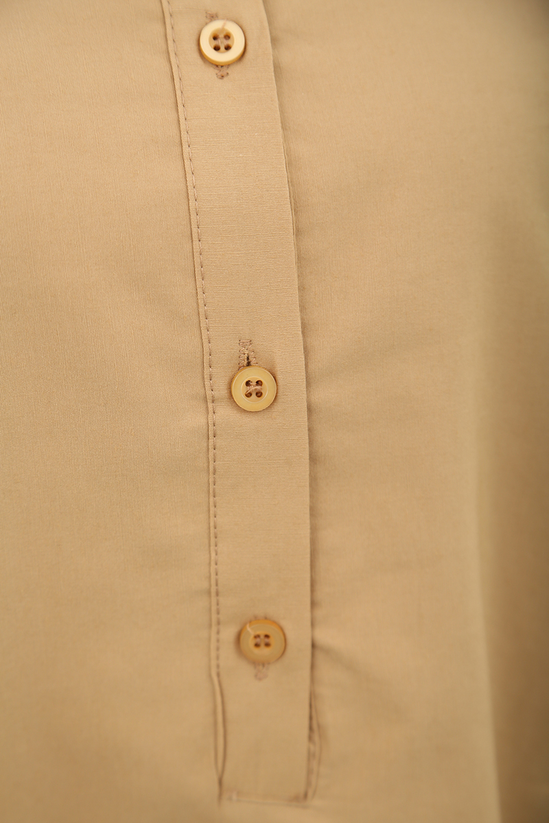 Hem Detailed Cotton Tunic