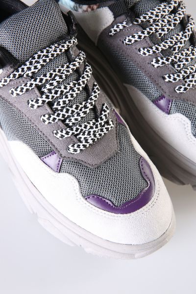 SNAKE PRINTED SPORTS SHOES