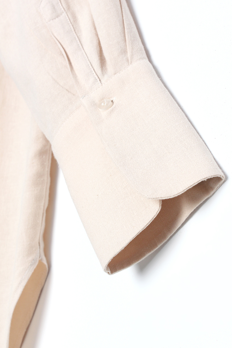 Oversize Linen Shirt Tunic
