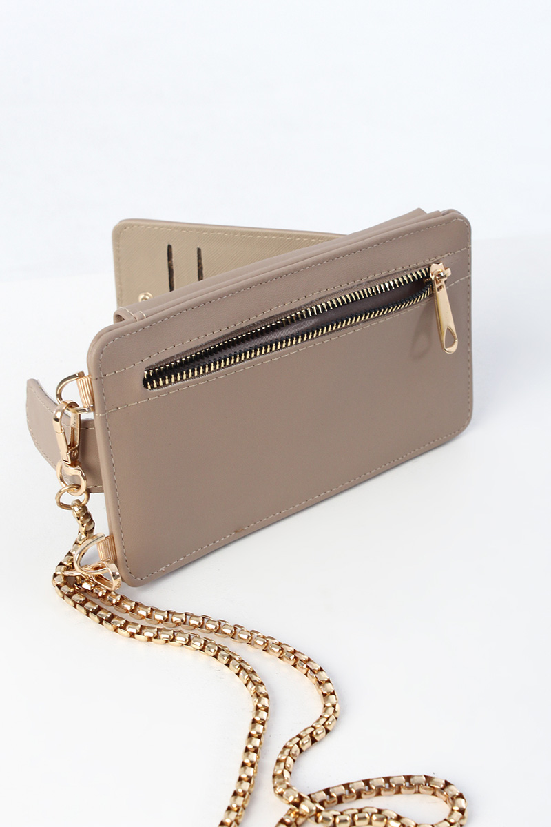 Chain-Driven Wallet And Bag