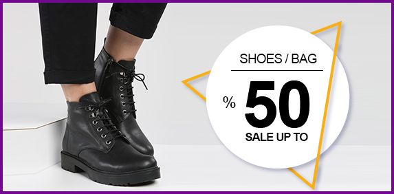 Up to 50% Discounts Shoes & Bags